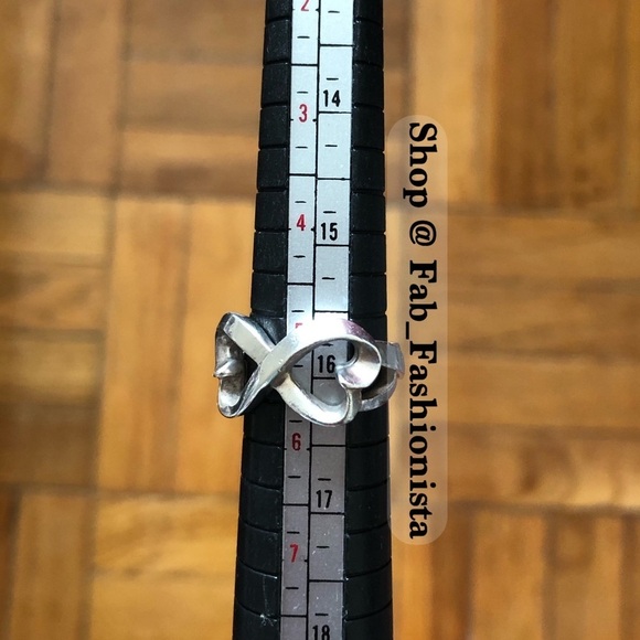 Tiffany & Co Sterling Silver Ring Size 5 - Picture 7 of 11